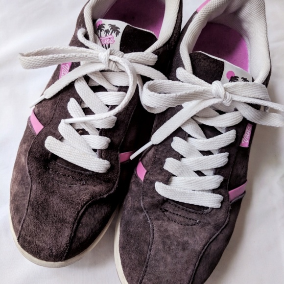 Vans Shoes - Vintage Vans Elise in Chocolate/Cotton Candy 10M